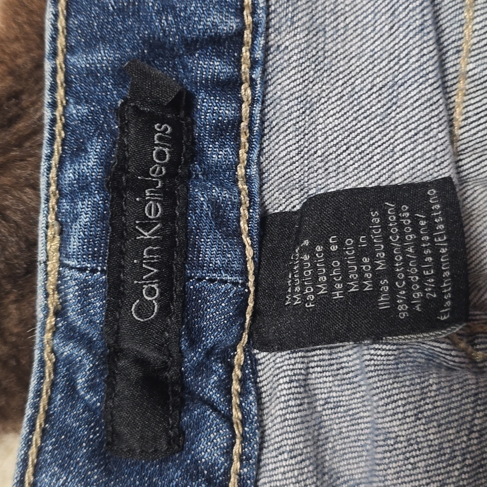 Calvin Klein Jeans Classic Blue Denim - Picture 3 of 4